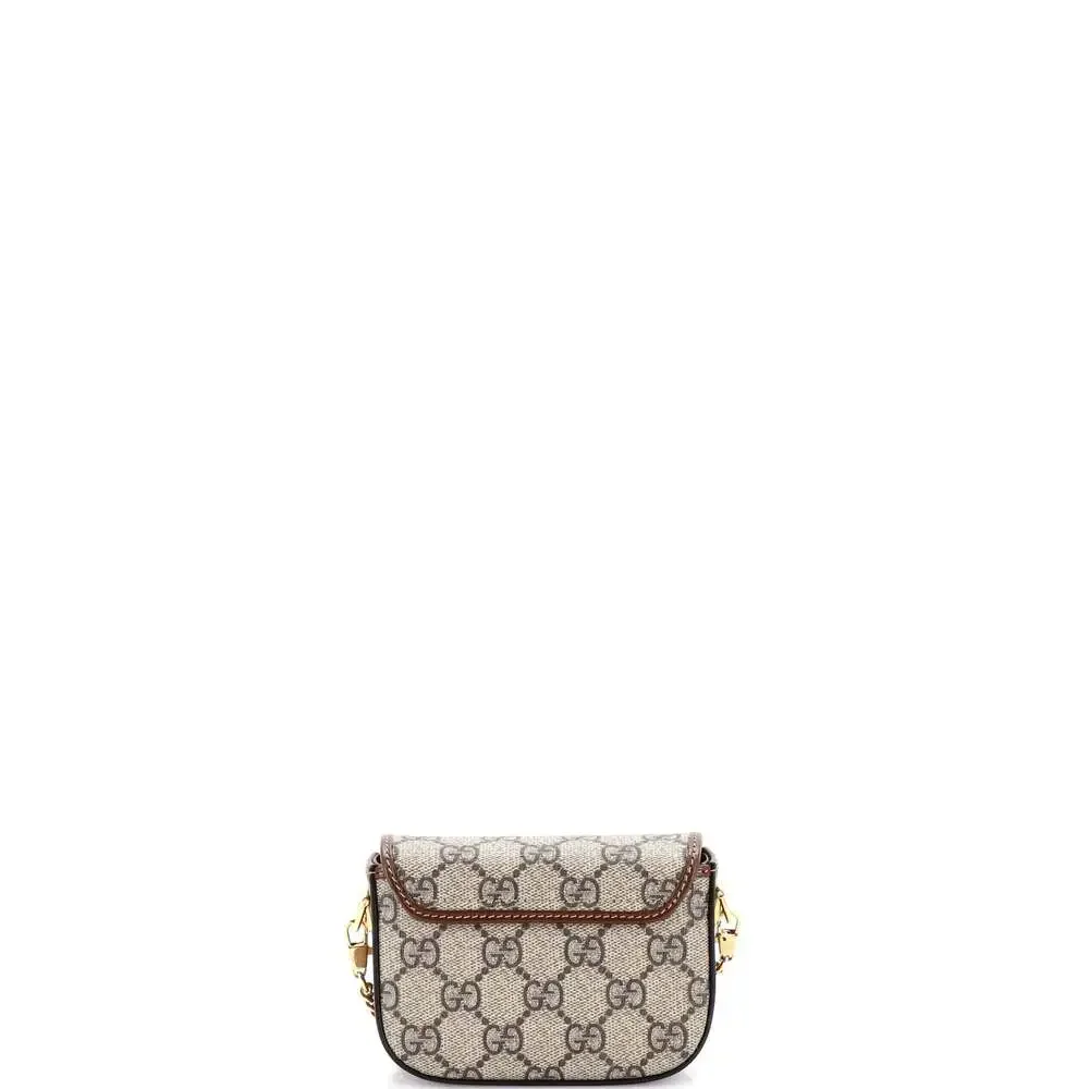 Gucci Horsebit Flap Wallet With Strap #233465G14B - Picture 3 of 6